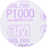 Gold Hookit Disc, 3" Dia., P1000 Grit, Aluminum Oxide, C-Weight Helyx Safety & Industrial Supplies