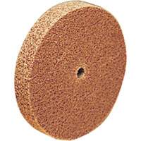 Meule d'abrasion et de polissage unitaris&eacute;e Scotch-Brite, 6" x 1/8", Arbre de 1/2", Grain de Cors&eacute;, Oxyde d'aluminium Helyx Safety & Industrial Supplies