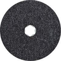 Disc de conditionnement de surface &agrave; boucles et crochets, 4-1/2" dia., Grain Moyen, Oxyde d'aluminium Helyx Safety & Industrial Supplies