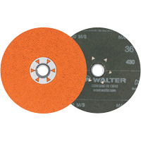 Disque de sablage Coolcut XX, 5" dia., Grain 36, C&eacute;ramique Helyx Safety & Industrial Supplies