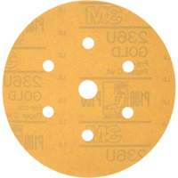 Hookit Dust-Free Sanding Disc, 6" Dia., P180 Grit, Aluminum Oxide, C-Weight Helyx Safety & Industrial Supplies