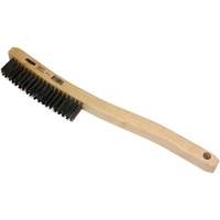 Brosse de nettoyage, Acier inoxydable, 3 x 19 rangs de fils, Longueur 13-11/16" Helyx Safety & Industrial Supplies