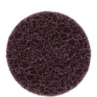 Disque de brossage et de finition Roloc Scotch-Brite, 3" dia., Grain Moyen, Carbure de silicium Helyx Safety & Industrial Supplies