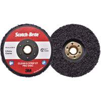 Disque  Clean and Strip  XT Pro Scotch-Brite, 4-1/2" dia., Grain Extra grossier, Carbure de silicium Helyx Safety & Industrial Supplies