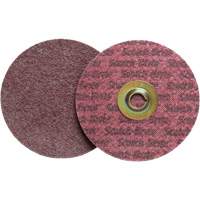 Scotch-Brite Roloc Surface Conditioning Disc, 2" Dia., Medium Grit, Aluminum Oxide Helyx Safety & Industrial Supplies