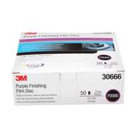 Hookit Finishing Film Disc, 6" Dia., P2000 Grit, Aluminum Oxide, Film Helyx Safety & Industrial Supplies