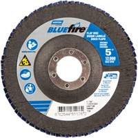 Disque &agrave; lamelles Bluefire, 5" x 7/8", Type 29, Grain 40, Alumine de zirconium Helyx Safety & Industrial Supplies