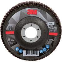 Disque &agrave; lamelles &agrave; changement rapide 769F, 4-1/2" x 7/8", Type 29, Grain 60+, C&eacute;ramique Helyx Safety & Industrial Supplies