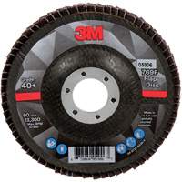 Disque &agrave; lamelles &agrave; changement rapide 769F, 4-1/2" x 7/8", Type 29, Grain 40+, C&eacute;ramique Helyx Safety & Industrial Supplies