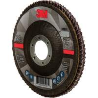 Disque &agrave; lamelles &agrave; changement rapide 769F, 4-1/2" x 7/8", Type 27, Grain 80+, C&eacute;ramique Helyx Safety & Industrial Supplies