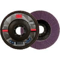 Disque &agrave; lamelles &agrave; changement rapide 769F, 4-1/2" x 7/8", Type 27, Grain 80+, C&eacute;ramique Helyx Safety & Industrial Supplies
