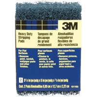 Tampons de d&eacute;capage pour gros travaux, Oxyde d'aluminium, 3-1/2" x 5", Grain Cors&eacute; Helyx Safety & Industrial Supplies