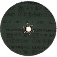 Cubitron II 987C Fibre Disc, Ceramic, 36+, 4-1/2" Dia Helyx Safety & Industrial Supplies