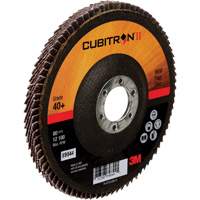 Disque &agrave; lamelles 969F Cubitron II , 5" x 7/8", Type 27, Grain 40+, C&eacute;ramique Helyx Safety & Industrial Supplies