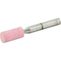 Meule mont&eacute;e vitrifi&eacute;e, W177, Oxyde d'aluminium, 3/8" dia., 3/4" lo, 80 Grain Helyx Safety & Industrial Supplies