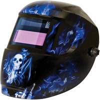 Masque de soudage Carrera ArcOne, 2" lo x 3" la Champ de vision, Teinte 9 - 13, Bleu Helyx Safety & Industrial Supplies