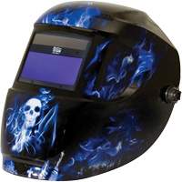 Masque de soudage Carrera ArcOne, 3" lo x 4" la Champ de vision, Teinte 9 - 13, Bleu Helyx Safety & Industrial Supplies
