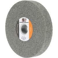 Meule &agrave; usage g&eacute;n&eacute;ral Standard Abrasives, 6" x 1", Arbre de 1", Carbure de silicium Helyx Safety & Industrial Supplies