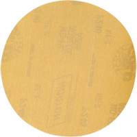 Disque de ponçage en papier H&L Gold Reserve A296 avec trous d'aspiration, dia 6", Grain 240, Oxyde d'aluminium, Poids C Helyx Safety & Industrial Supplies