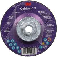 Cubitron 3 Cut & Grind Wheel, 4-1/2" x 5/32", 5/8"-11 Arbor, Type T27, 36+ Grit, Ceramic Helyx Safety & Industrial Supplies