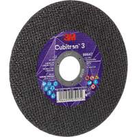 Disque de coupe Cubitron 3, 5" x 9/32", Arbre de 3/8", Type 41 Helyx Safety & Industrial Supplies