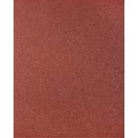 Feuille de papier abrasif grossier pour le m&eacute;tal R243 AO, 9" x 11", Grain 80, Oxyde d'aluminium Helyx Safety & Industrial Supplies