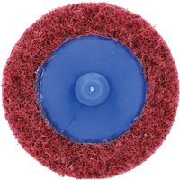 Disque de pr&eacute;paration de surface non tiss&eacute; &agrave; rechange rapide Bear-Tex Vortex, 2" dia., Grain Moyen, Oxyde d'aluminium Helyx Safety & Industrial Supplies