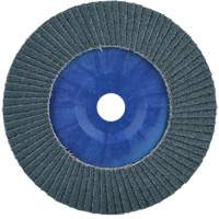 Disque &agrave; lamelles &agrave; garnissage rapide BueFire, 7" x 7/8", Type 27, Grain 40, Alumine de zirconium Helyx Safety & Industrial Supplies