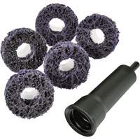Trousse de disques de nettoyage pour moyeu de frein Pro Brake Hub Roloc Scotch-Brite, Grain Extra grossier, Carbure de silicium Helyx Safety & Industrial Supplies
