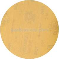 No-Fil Adalox Gold Reserve Hook & Loop Sanding Disc, 5" Dia., P320 Grit, Aluminum Oxide Helyx Safety & Industrial Supplies
