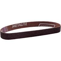 Courroie de ponçage en tissu Metalite, 3/4" la x 20-1/2" lo, Oxyde d'aluminium, Grain 40 Helyx Safety & Industrial Supplies