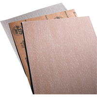 Papier abrasif en feuilles de papier - No-Fil Adalox A275, 9" x 11", Grain 80, Oxyde d'aluminium Helyx Safety & Industrial Supplies