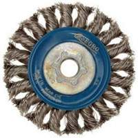 Roue compl&egrave;te de c&acirc;ble de torsion, Dia. 5", Fils 0,02", Arbre 5/8"-11, Acier inoxydable Helyx Safety & Industrial Supplies