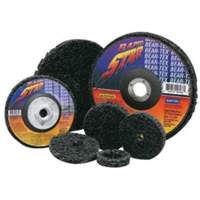 Bear-Tex&reg; Rapid Strip Non-Woven Quick-Change Disc, 2" Dia., Extra Coarse Grit, Silicon Carbide Helyx Safety & Industrial Supplies