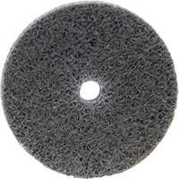 Disque unifi&eacute; non tiss&eacute; Bear-Tex, 2" x 1/4", Arbre de 1/4", Grain de Moyen, Oxyde d'aluminium Helyx Safety & Industrial Supplies