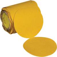 Stikit Gold Abrasive Disc Roll 09312, 6" Dia., 120 Grit, Aluminum Oxide Helyx Safety & Industrial Supplies