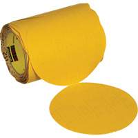 Stikit Gold Abrasive Disc Roll 09317, 6" Dia., 320 Grit, Aluminum Oxide Helyx Safety & Industrial Supplies