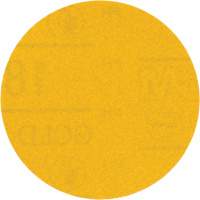 Hookit Gold Abrasive Disc, 09213, 3" Dia., 180 Grit, Aluminum Oxide, C-Weight Helyx Safety & Industrial Supplies