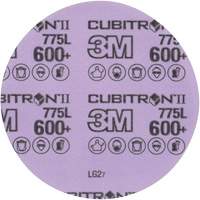 Disque en pellicule Cubitron II Hookit, dia 5", Grain 600+, C&eacute;ramique, 3 mil Helyx Safety & Industrial Supplies