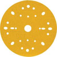 Hookit Gold Abrasive Disc, 6" Dia., 120 Grit, Aluminum Oxide, C-Weight Helyx Safety & Industrial Supplies