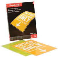 Pochette lamin&eacute;e de format lettre Helyx Safety & Industrial Supplies