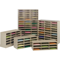 Organisateurs de donn&eacute;es, Stationnaire, 9 fentes, Acier, 33-3/4" la x 11-5/8" p x 10-3/4" h Helyx Safety & Industrial Supplies