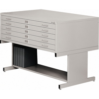 Steel Plan Files, 5 Drawers, 40-3/8" W x 29-3/8" D x 16-1/2" H Helyx Safety & Industrial Supplies