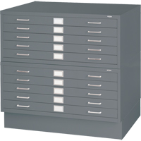 Steel Plan Files, 5 Drawers, 40-3/8" W x 29-3/8" D x 16-1/2" H Helyx Safety & Industrial Supplies