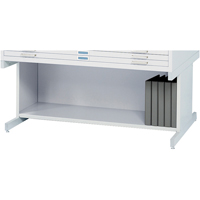 High Base for Steel Plan File Cabinet Helyx Safety & Industrial Supplies