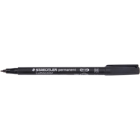 Marqueur permanent Lumocolor, Noir, Pointe Moyen Helyx Safety & Industrial Supplies