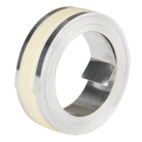 Ruban d'aluminium pour &eacute;tiquetage en relief, 12,7 mm x 16', Aluminium Helyx Safety & Industrial Supplies