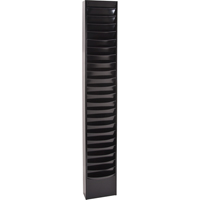 Pr&eacute;sentoirs, Stationnaire, 23 fentes, Acier, 9-3/4" la x 4-1/8" p x 65-1/2" h Helyx Safety & Industrial Supplies