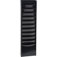 Pr&eacute;sentoirs, Stationnaire, 11 fentes, Acier, 9-3/4" la x 4-1/8" p x 36" h Helyx Safety & Industrial Supplies