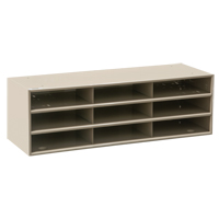 Organisateurs de donn&eacute;es, Stationnaire, 15 fentes, Acier, 33-3/4" la x 11 5/8" p x 17 3/4" h Helyx Safety & Industrial Supplies